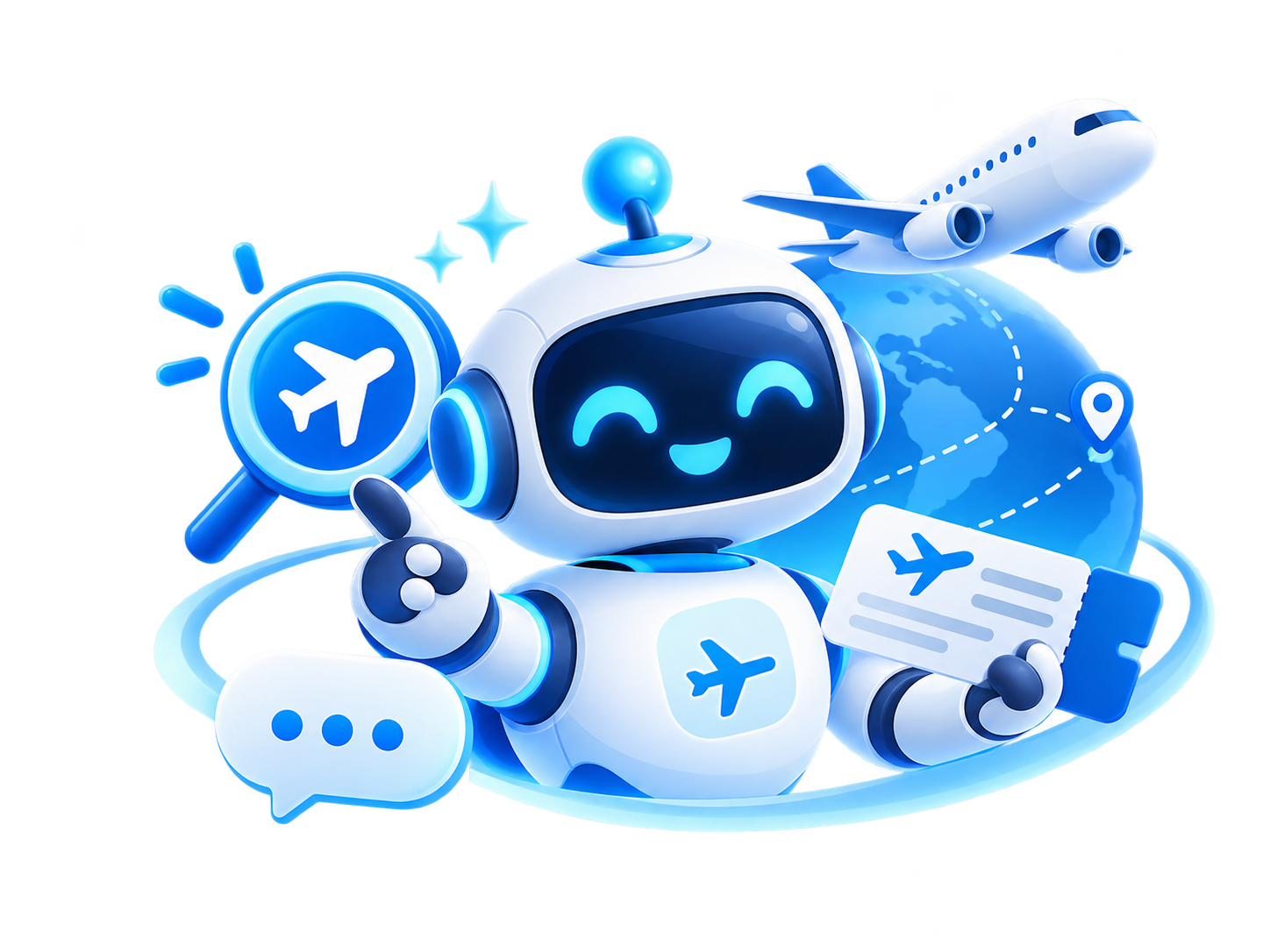 مساعد Flight AI للسفر